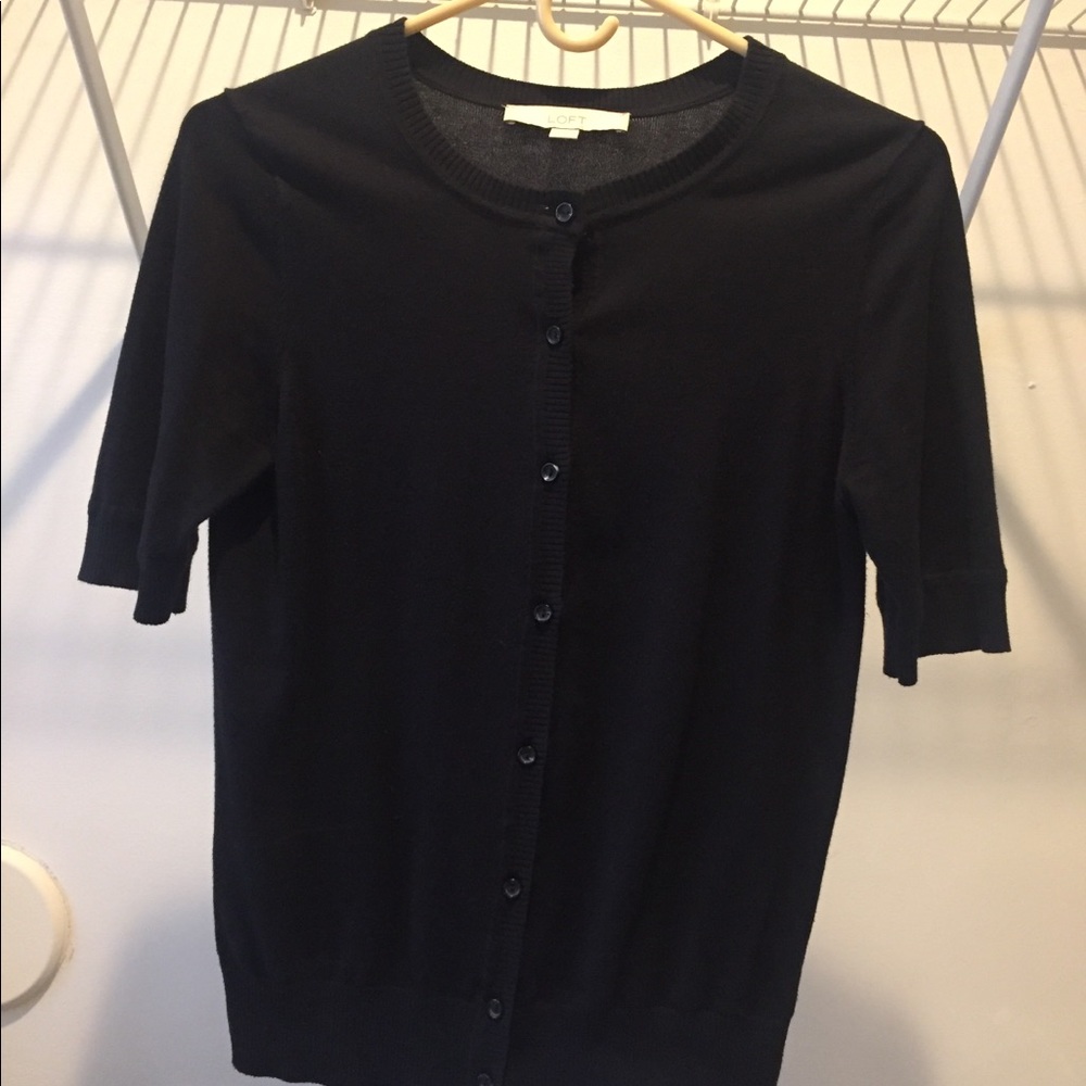 Loft cardigan black